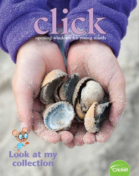 CLICK Magazine September 2019: Look At My Collection for Kids 3-6