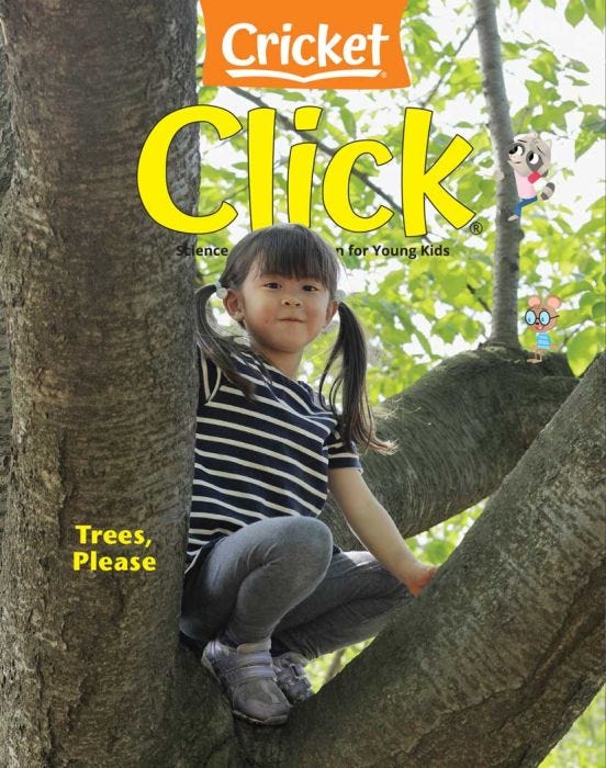 CLICK Magazine September 2021: Trees, Please for Kids 3-6