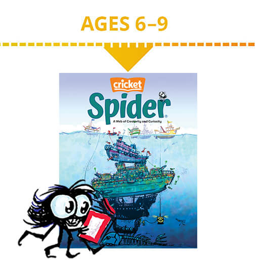 Spider Magazine for Ages 6-9