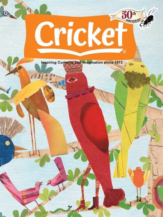 CRICKET Magazine April 2023 for Kids 9-14