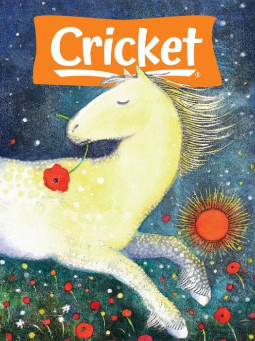 CRICKET Magazine April 2024 for Kids 9-14