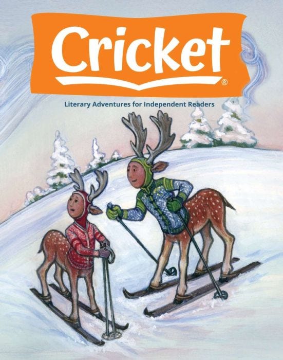 CRICKET Magazine January 2021 for Kids 9-14