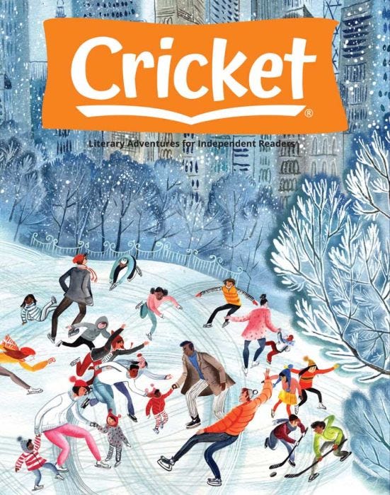 CRICKET Magazine January 2022 for Kids 9-14