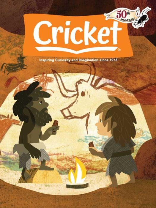 CRICKET Magazine January 2023 for Kids 9-14