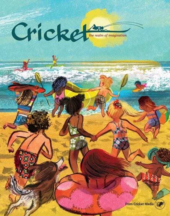 CRICKET Magazine July-August 2018 for Kids 9-14