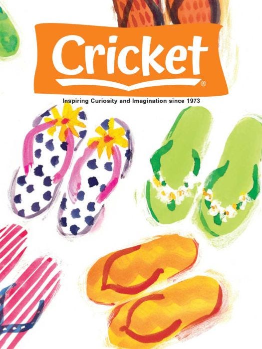 CRICKET Magazine July-August 2024 for Kids 9-14