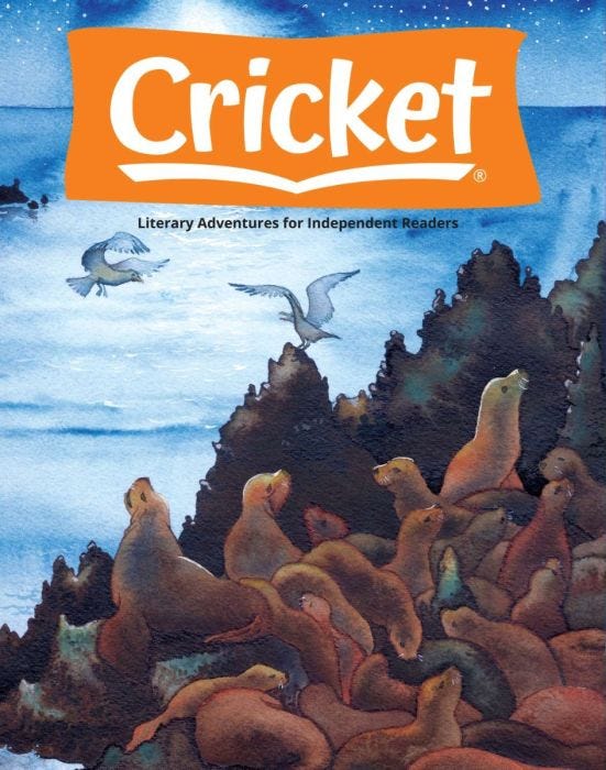 CRICKET Magazine March 2021 for Kids 9-14