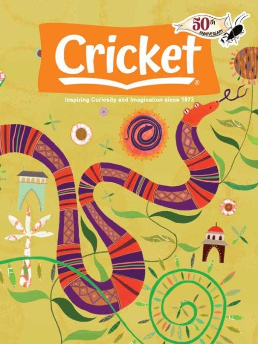 CRICKET Magazine  March 2023 for Kids 9-14
