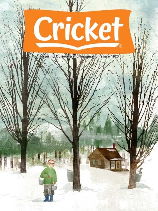 CRICKET Magazine March 2024 for Kids 9-14