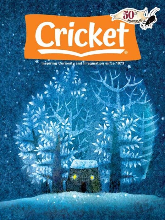 CRICKET Magazine Nov-Dec 2023 for Kids 9-14