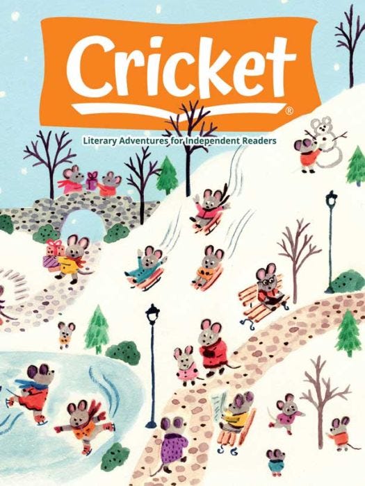 CRICKET Magazine November-December 2022 for Kids 9-14