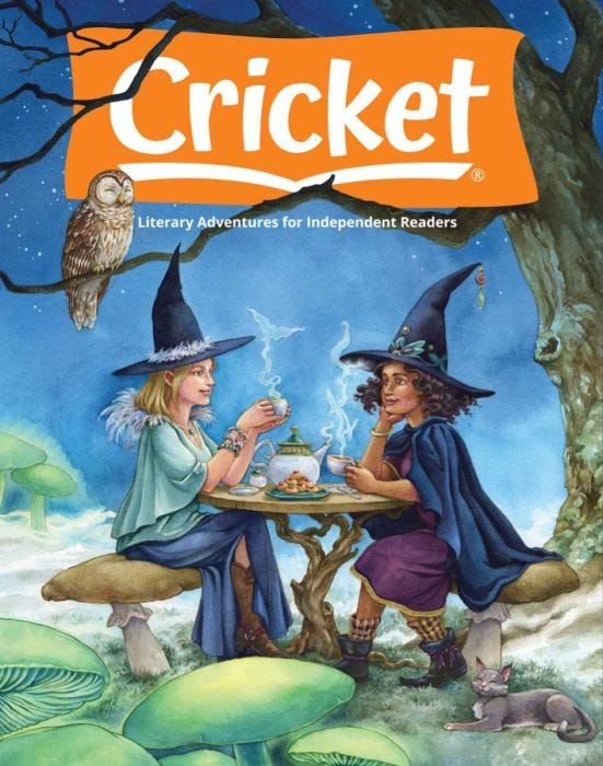 CRICKET Magazine October 2021 for Kids 9-14