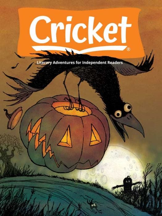 CRICKET Magazine October 2022 for Kids 9-14