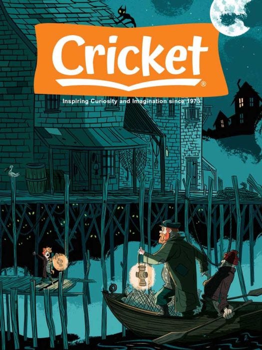 CRICKET Magazine October 2024 for Kids 9-14