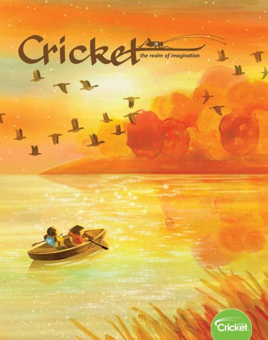 CRICKET Magazine September 2020 for Kids 9-14