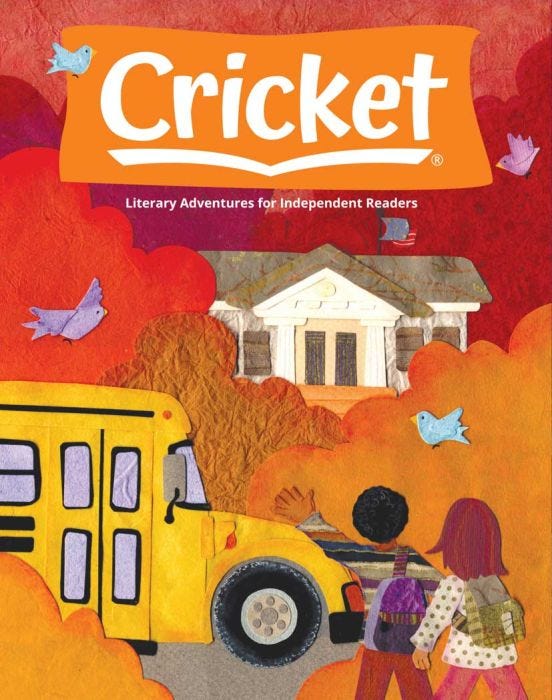 CRICKET Magazine September 2021 for Kids 9-14