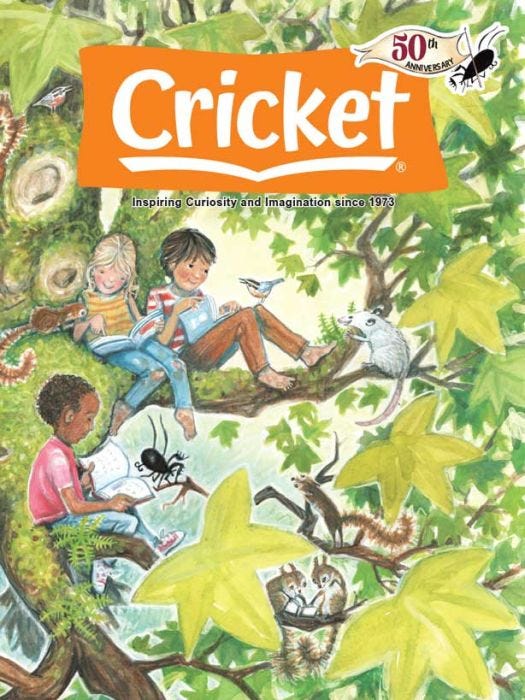 CRICKET Magazine September 2023 for Kids 9-14
