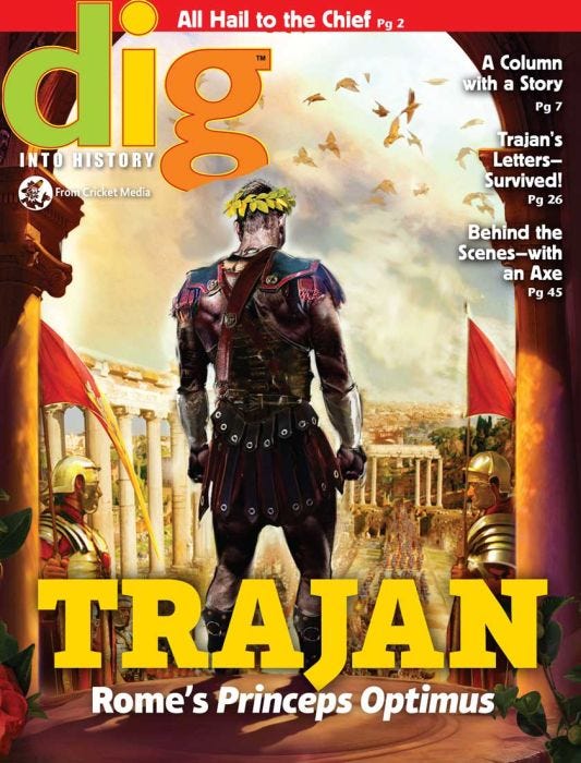 DIG Magazine October 2016: Trajan for Kids 9-14