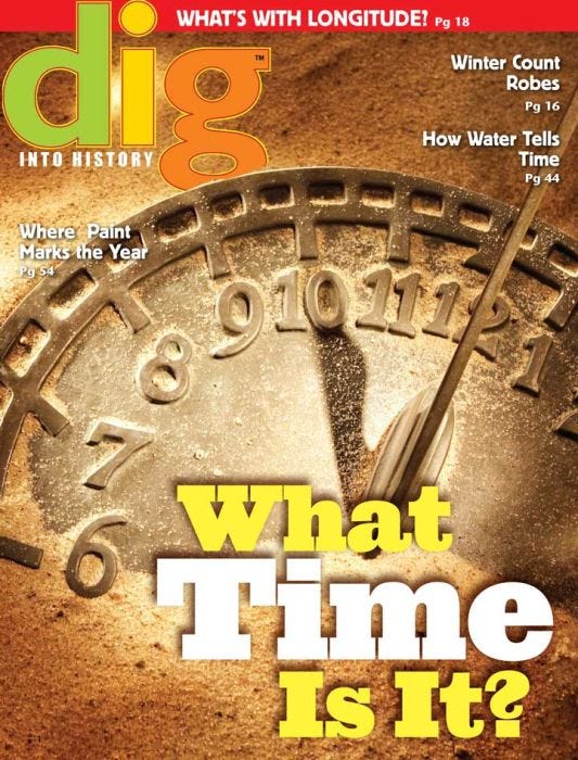 DIG Magazine September 2016: What Time Is It? for Kids 9-14