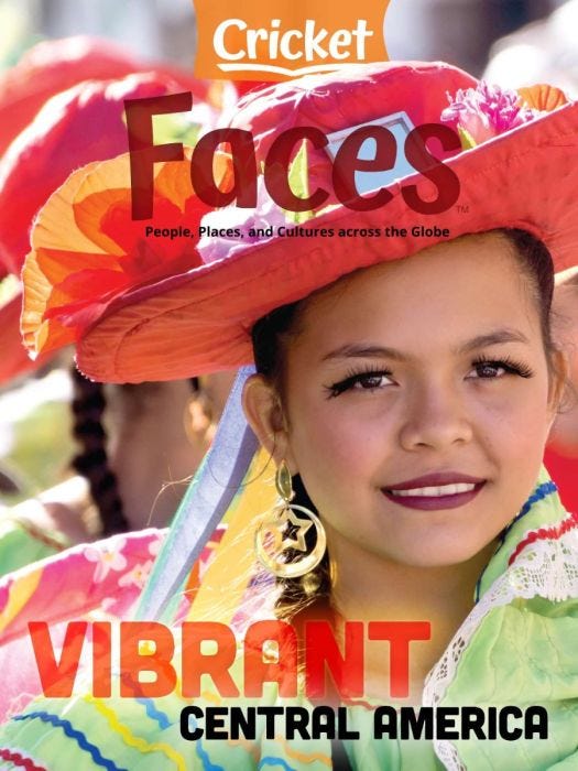 FACES Magazine January 2021: Vibrant Central America for Kids 9-14