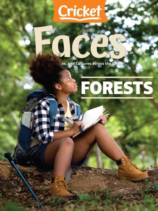 FACES Magazine March 2024: Forests for Kids 9-14