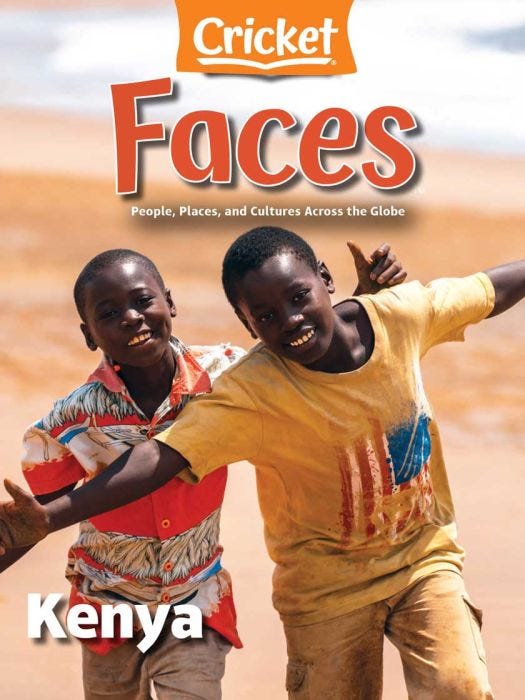 FACES Magazine March-April 2025: Kenya for Kids 9-14