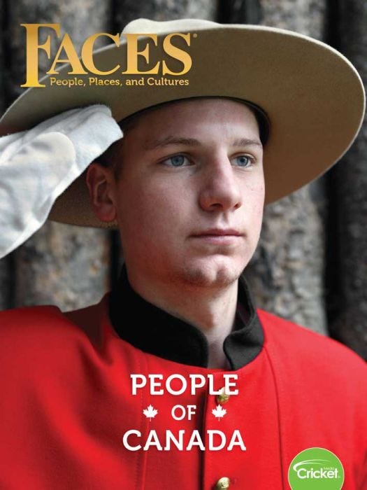 FACES Magazine May 2019: People of Canada for Kids 9-14