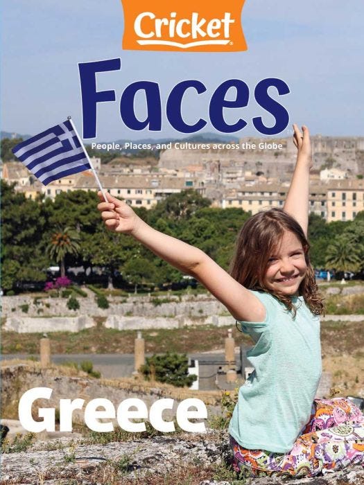 FACES Magazine May 2024: Greece for Kids 9-14