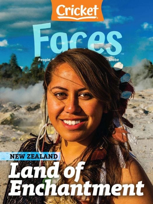 FACES Magazine November 2020: New Zealand Land of Enchantment for Kids 9-14