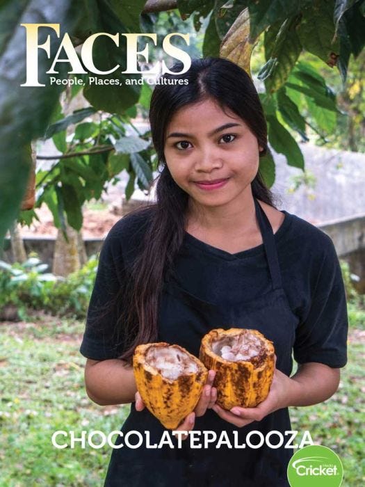 FACES Magazine October 2019: Chocolate Palooza for Kids 9-14