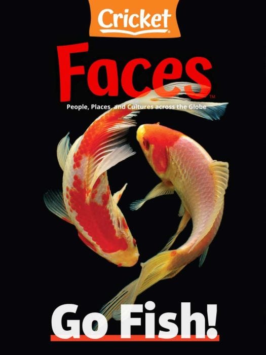 FACES Magazine October 2021: Go Fish! for Kids 9-14