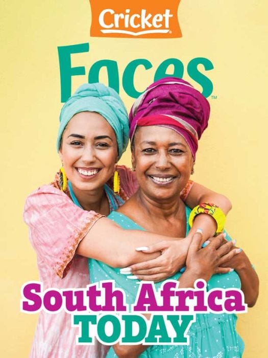 FACES Magazine October 2023: South Africa Today for Kids 9-14