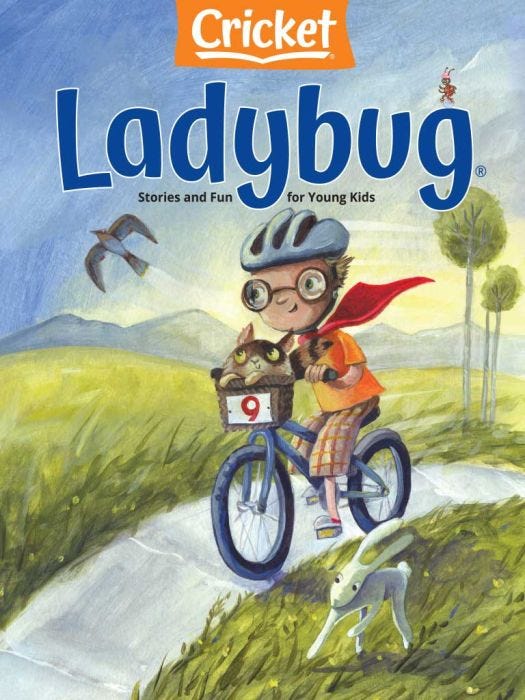 LADYBUG Magazine April 2022 for Kids 3-6