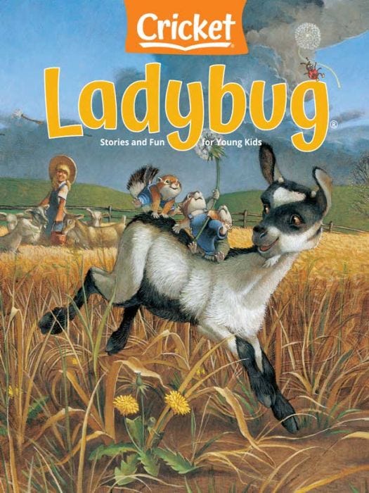 LADYBUG Magazine April 2023 for Kids 3-6