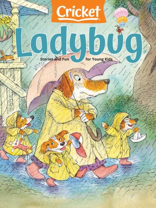 LADYBUG Magazine April 2024 for Kids 3-6