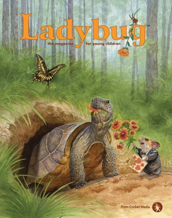 LADYBUG Magazine February 2018 for Kids 3-6