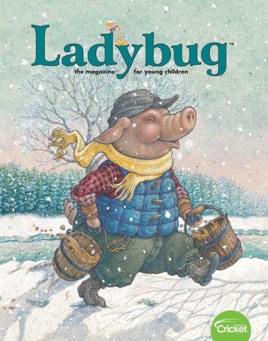 LADYBUG Magazine February 2020 for Kids 3-6