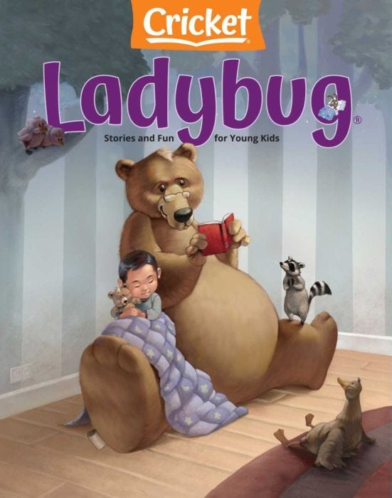 LADYBUG Magazine February 2022 for Kids 3-6