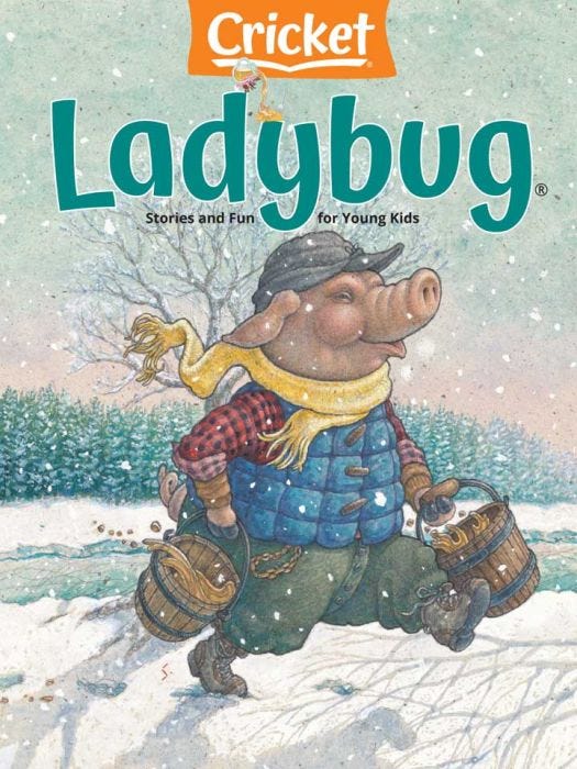 LADYBUG Magazine February 2025 for Kids 3-6