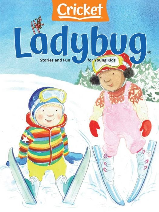 LADYBUG Magazine January 2025 for Kids 3-6
