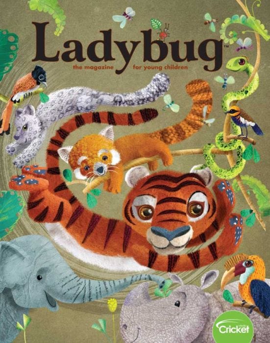 LADYBUG Magazine March 2019 for Kids 3-6
