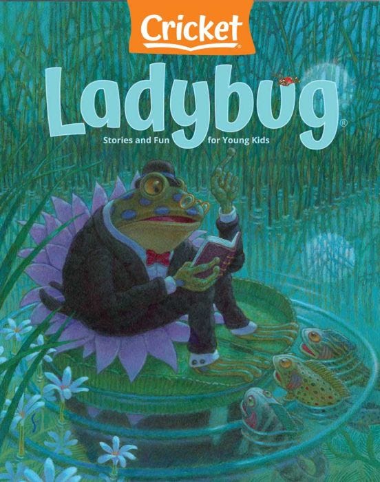 LADYBUG Magazine March 2022 for Kids 3-6