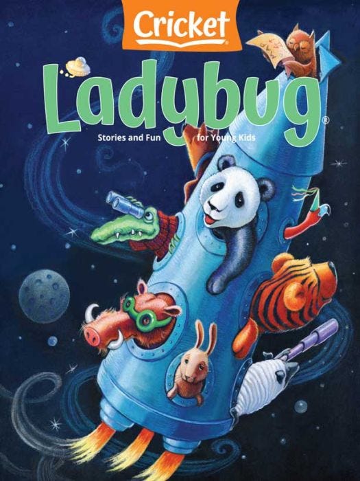 LADYBUG Magazine Nov-Dec 2023 for Kids 3-6