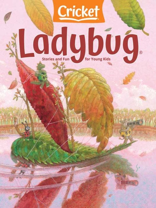 LADYBUG Magazine October 2022 for Kids 3-6