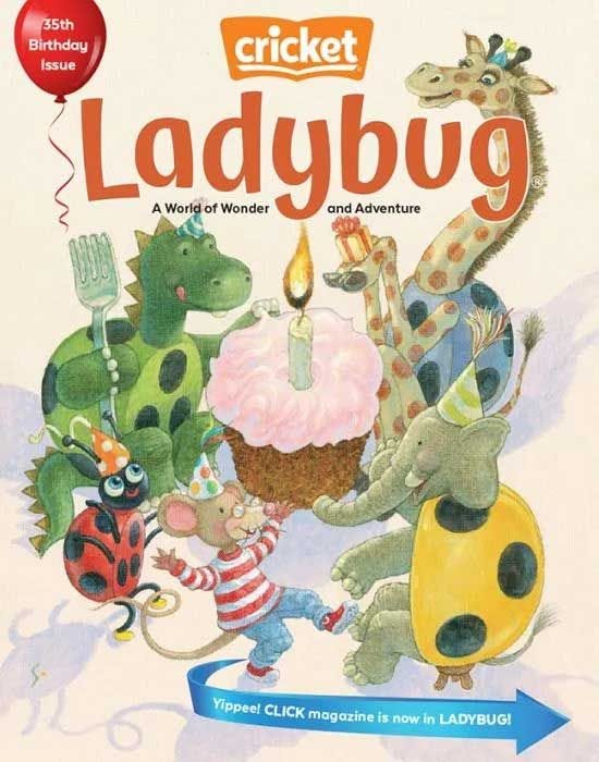 LADYBUG Magazine September-October 2025 for Kids 3-6