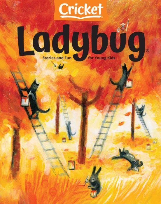 LADYBUG Magazine September 2021 for Kids 3-6