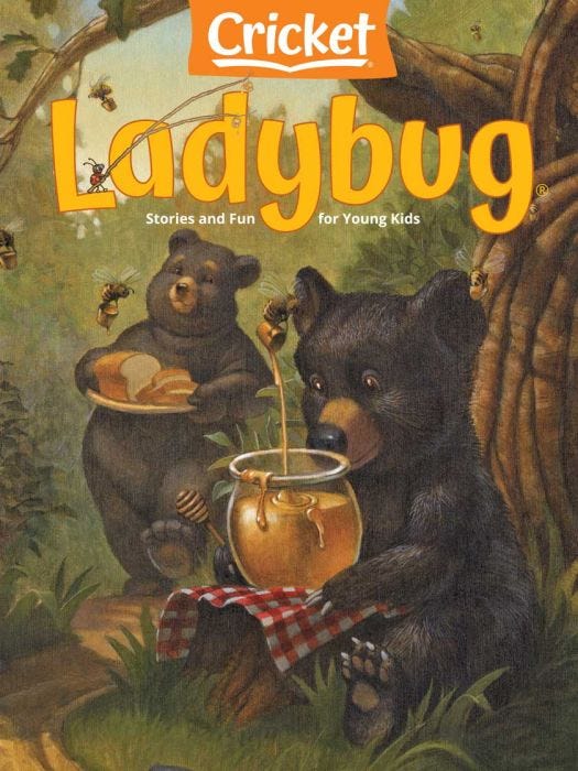 LADYBUG Magazine September 2024 for Kids 3-6
