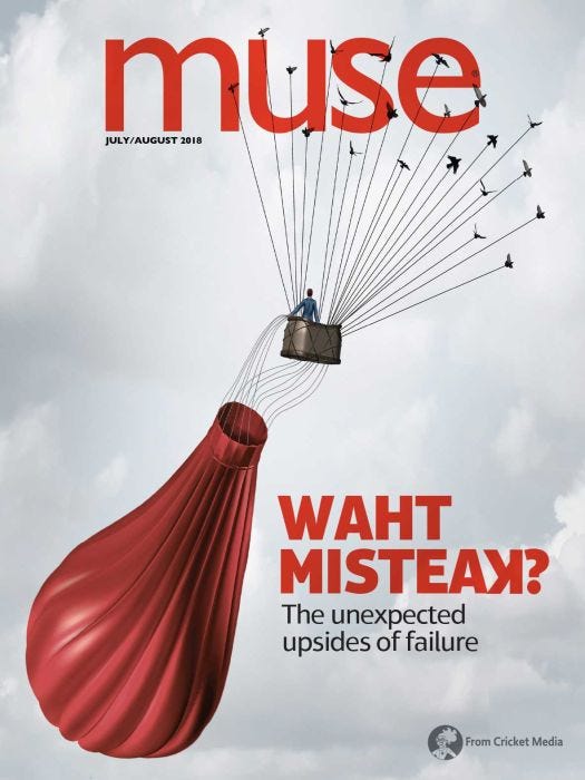 MUSE Magazine July 2018: What Mistake? for Kids 9-14