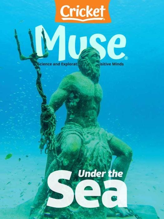 MUSE Magazine July 2023: Under the Sea for Kids 9-14