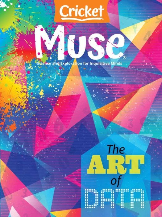 MUSE Magazine September 2024: The Art of Data for Kids 9-14